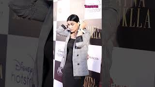 Mannara Chopra Looks Gorgeous on The Red Carpet of Patna Shuklla Screeing