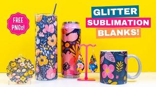 The Best Sublimation GLITTER Blanks!