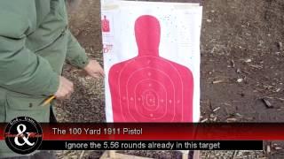 The 100 yard 1911 Pistol