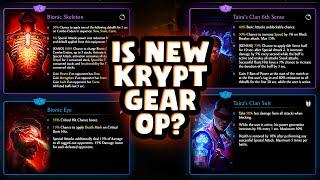 Reviewing New Update 5.4 Krypt Gear in MK Mobile. Are They Worth The Grind?