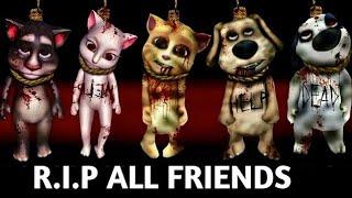 R.I.P ALL FRIENDS  - My Talking Tom Friends - AMONG US - GOODBYE ALL FRIENDS