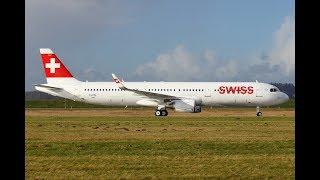 SWISS International Air Lines- A321 Flight Spain-Switzerland