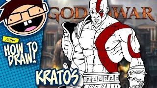 How to Draw KRATOS (God of War) | Narrated Easy Step-by-Step Tutorial