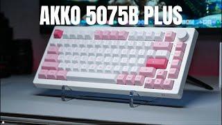 A 75% Keyboard with Gasket Mount—5075B PLUS Prunus Lannesiana Detailed Introduction