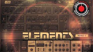 Elements Vol 1 - Patches 1 to 25 - u-he - Repro 5