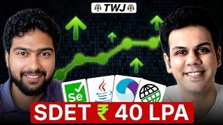 How He Cracked 40 LPA Salary & Multiple Offers | SDET Mastery Course