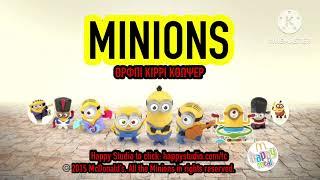 HAPPY MEAL - MINIONS