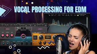 Vocal Processing for EDM, Progressive House, Melodic Techno ect.