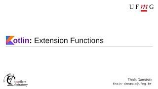 Extension Functions in Kotlin