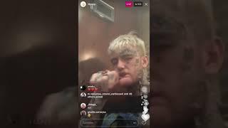 RIP LIL PEEP LAST INSTAGRAM LIVESTREAM BEFORE DEATH #azyz 