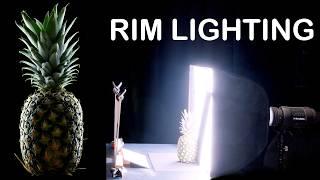 Tips and tricks for one light rim lighting photography