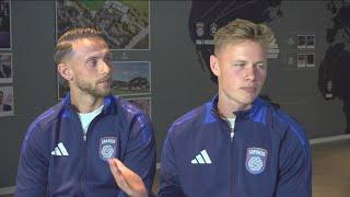 Meet 2 new San Diego FC players from the Danish national team