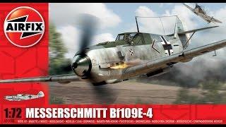 Airfix : Messerschmitt Bf 109 E-4 : 1/72 Scale Model : In Box Review