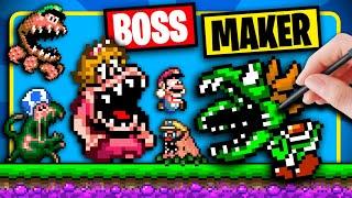 I made Mario's friends Nightmare Fuel?! - Mario Boss and Enemy Maker (Mario Multiverse)