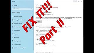 FIX IT...Part II Windows 10 KB5034441 0x80070643, Reagentc.exe, WinRE Image Errors