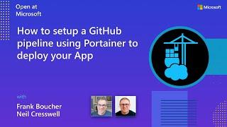 Easy GitHub pipeline to deploy your Docker and Kubernetes apps using Portainer