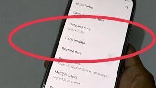 Vivo Y21 data backup settings | How to get data backup in Vivo Y21