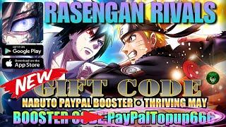 Rasengan Rivals Finally! New Gift Code  Valid Til 07/24  Leaf Village Adventure Naruto RPG
