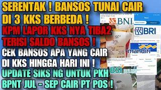 SERENTAK ! BANTUNAN TUNAI CAIR DI 3 KKS BERBEDA ! TIBA-TIBA KKS TERISI SALDO !? CEK BANSOS YG CAIR !