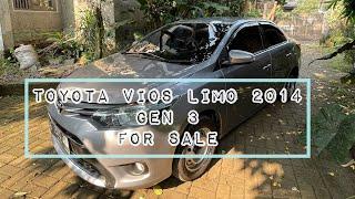 Vios Limo Gen 3 2014 Istimewa For Sale