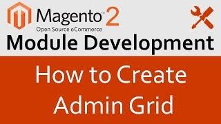 Magento 2 Module Development in Hindi #7 How to Create Admin Grid In Magento 2