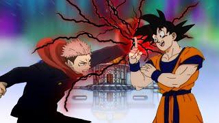 Goku trains Yuji in the Hyperbolic Time Chamber