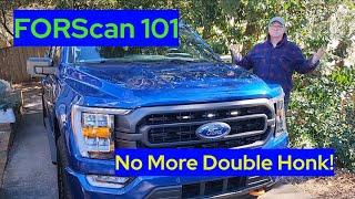FORScan 101 For F150 PowerBoost - No More Double Honk!