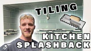 How To Tile a Kitchen Splash-back Enclosure THE BEST WAY