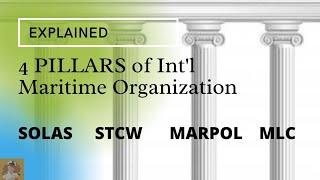 4 Pillars of International Maritime Organization: SOLAS, STCW, MARPOL & MLC