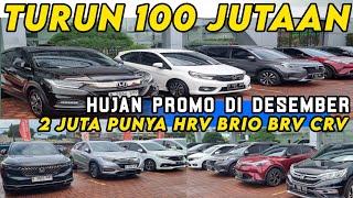 PROMO AKHIR TAHUN MOBIL HONDA BEKAS BRIO HRV CRV BRV TURUN HARGA 100 JUTAAN ‼️