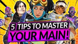 CHOOSE and MASTER YOUR MAIN LEGEND - 5 Tips to DOUBLE YOUR RANK Season 16 - Apex Legends Guide