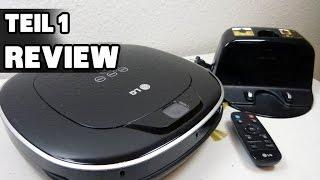 Teil 1: LG Hom-Bot Square im Test - Lieferumfang & Vorstellung [deutsch]