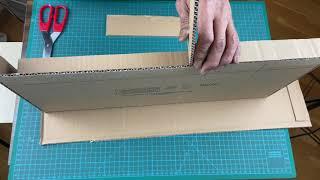 DIY PICTURE FRAME (made from cardboard) || CARDBOARD CRAFT