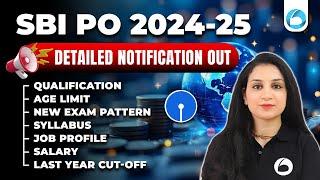 SBI PO 2024 Detailed Notification | Syllabus 2024, Salary, New Exam Pattern, Job Profile, Cut Off