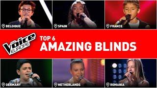 You will be shocked by these amazing blinds in The Voice Kids | TOP 6