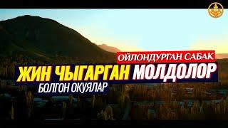 ЖИН ЧЫГАРГАН МОЛДОЛОР ТУУРАЛУУ. (болгон окуялар, зарыл сабак)  Шейх Чубак ажы