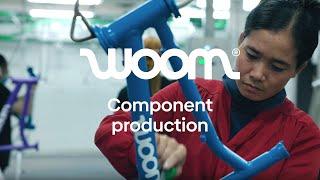 How are woom bikes produced?