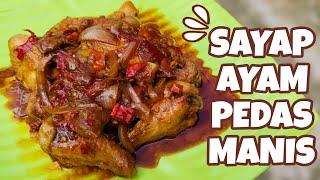 Resep Sayap Ayam Pedas Manis Praktis dan Enak