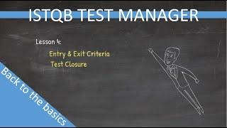 ISTQB Test Manager - Back to the basics - Lesson 4 (Old version)