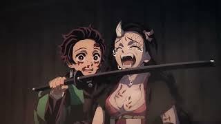 Nezuko cute cry and sleep  Demon slayer season 2