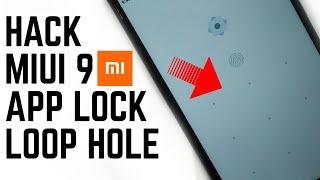 How to Hack Miui 9 App Lock On Any Xiaomi Device!Redmi Note 5 Pro