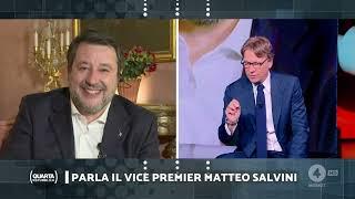 MATTEO SALVINI A QUARTA REPUBBLICA (RETE 4, 23.12.2024)