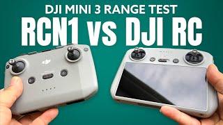 DJI Mini 3 Range Test Comparing the DJI RC vs RCN1 Controller