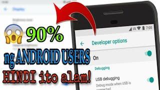 PAANO GAMITIN ANG DEVELOPER OPTION SA IYONG ANDROID MOBILE?