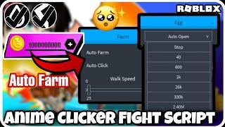 Anime Clicker Fight Script | Auto Farm & More | Hydrogen and Fluxus - Roblox Mobile Exploiting