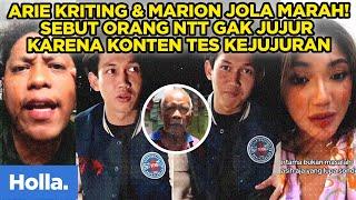 Arie Kriting & Marion Jola Marah! Sebut Orang NTT Gak Jujur Karena Konten Tes Kejujuran