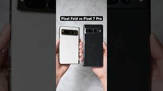 Pixel Fold vs Pixel 7 Pro Camera Comparison!