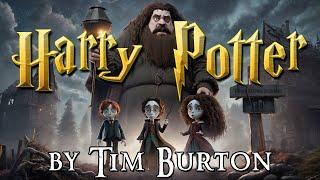 Harry Potter as Tim Burton Characters