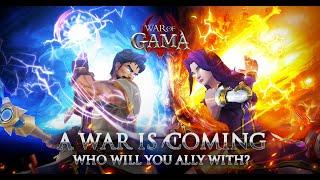 【War of GAMA】 a War is Coming! Who will you ally with? - Latest Game Trailer