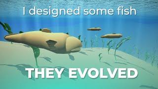 New series "Evolution Simulated", starting under water (Evolution Simulated #1)